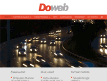 Tablet Screenshot of doweb.fi