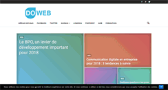 Desktop Screenshot of doweb.fr